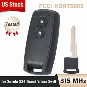 for Suzuki SX4 Grand Vitara 2007-2011 Smart Keyless Remote Car Key Fob KBRTS003 - Picture 1 of 5