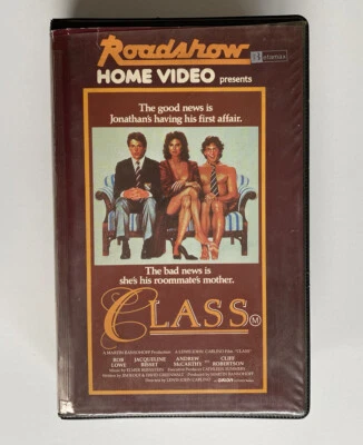 Class [BETA] Roadshow Home Video 1983 Ex-Rental Clamshell Tape Comedy - image 1 of 4