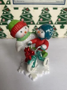 Trying Out The New Trike Making Memorie's 'Hallmark Keepsake Ornament New In Box - Picture 1 of 12