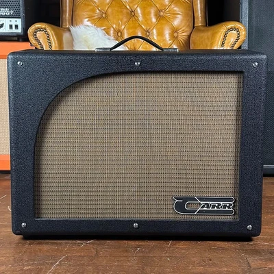 ¡Combo amplificador de guitarra de tubo Carr Double Hammerhead 2002 raro 1x15 40 vatios! Foto 1 de 4