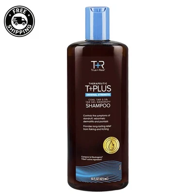 Xampu Neutrogena T-Gel Extra Strength 16 oz – Tratamento para couro cabeludo e caspa - Imagem 1 de 4