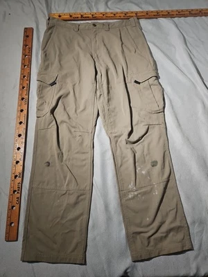Arborwear Pants Mens 34 Brown Nylon Cargo Double Knee Climbing Hiking 34x30" - Image 1 of 4