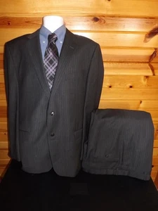 Jos A Bank Reserve Tailored Fit 44L W36 L32 Super 110's Wool Two Button Suit - Picture 1 of 12