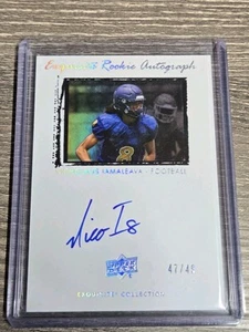 2023 Goodwin Champions Nico Iamaleava Exquisite 09 Rookie Auto /49 K - Picture 1 of 2