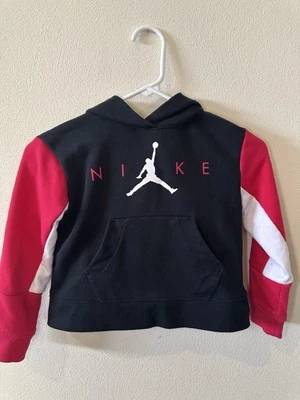 Nike Jordan Jumpman Big Kids Girl's Boxy Pullover Hoodie, 6x/Large - Image 1 of 4
