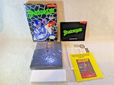 Shadowgate (Nintendo NES, 1989) CIB caixa completa e manual  - Imagem 1 de 4