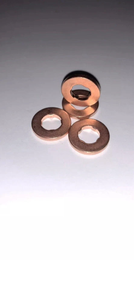 4 x sellos inyectores arandelas inyectoras de combustible para furgoneta Renault Traffic II FL DCI NUEVO Foto 1 de 1