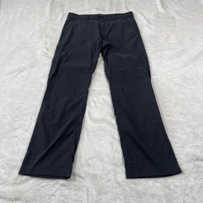 Eddie Bauer Travex Mens Hiking Pants 33X32 Gray Nylon Blend Stretch Flat Front - Image 1 of 4