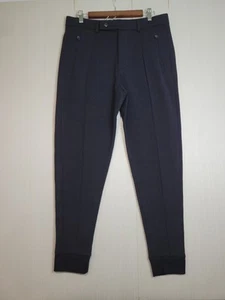 Ralph Lauren Viola Label Maglia Misto Lana Pantalone Uomo M Nero $695 - Foto 1 di 9