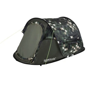 Regatta Malawi Pixelated 2 Person Pop-Up Tent (RG11849) - Picture 1 of 4