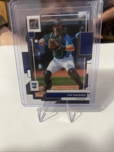 Cal Raleigh 2022 Panini Chronicles - Clearly Donruss (RC) #4 Seattle Mariners - Picture 1 of 2