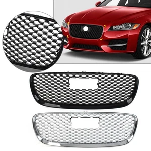 Front Bumper Air Intake Grille Square Hole Grille For Jaguar XF 2016-19 T2H3983 - Picture 1 of 12