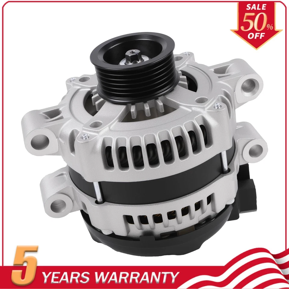 Alternator For 2006-2009 Chevrolet Impala 2005-2008 Pontiac Grand Prix 5.3L 135A - Image 1 of 4