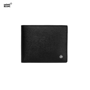 Montblanc Westside Genuine Leather Men's 6CC Bifold Wallet Purse Card Holder - Picture 1 of 7