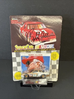 1991 RACING CHAMPIONS Roaring Racers #12 BOBBY ALLISON Nascar - Autographed! - Image 1 of 4