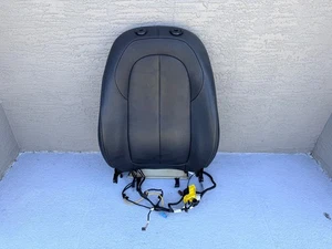 BMW X1 F48 2016-2022 cojín de asiento superior delantero derecho conjunto de cuero negro OEM - Imagen 1 de 13