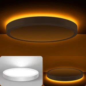 18CM LED Deckenleuchte mit Nachtlicht - Bild 1 von 6