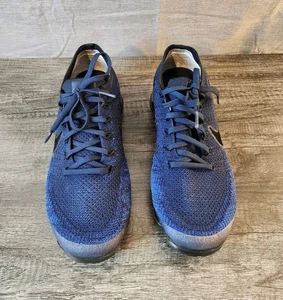 Nike Air Vapormax Flynit Herren Sportschuhe 849558-400 Laufen Größe 9,5 Blau - Bild 1 von 8