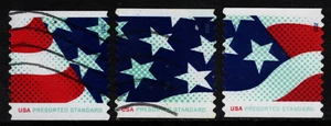 OFF paper #4961-63 Stars and Stripes (used set of 3) Pre-sorted 2015 _f191 - Picture 1 of 1