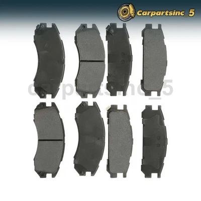 For Subaru Legacy 1990-1996 Front Rear Disc Brake Pad Set QuRuCar - Image 1 of 3