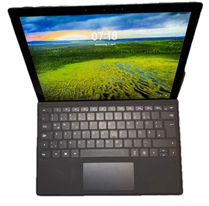 Microsoft Surface Pro 7 2019 I7 256GB Wi-Fi Schwarz 8GB RAM QWERTZ Zustand GUT - Bild 1 von 10