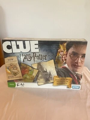Clue Harry Potter Edition Board Game Parker Brothers Family Fun Game 9+ New - Image 1 of 4