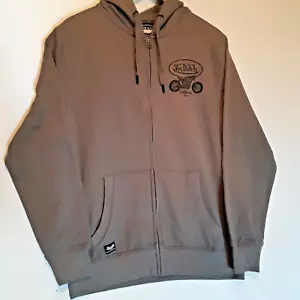 Von Dutch California Biker Sweat Shirt Hoodie Long Sleeve Size M - Picture 1 of 9