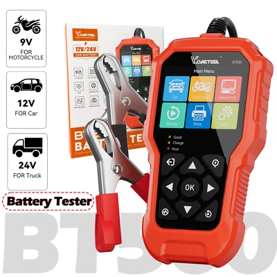 12V 24V Car Load Battery Tester Truck Analyzer Tester Charging Diagnostic Tool   - Image 1 of 4