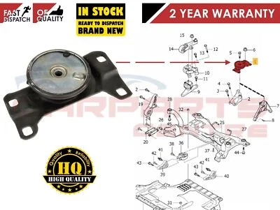 PARA FORD C-MAX FOCUS KUGA VOLVO MOTOR IZQUIERDO MONTAJE HIDRÁULICO TRANSMISIÓN Foto 1 de 3