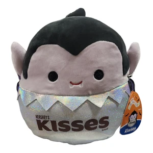 Waylee 8" Squishmallow Vampire Hershey's Halloween Dracula Sparkle bottom NWT - Picture 1 of 8