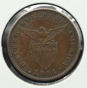 1914-S Estados Unidos Filipinas 1 centavo Filipinas - Territorio de Estados Unidos (63695) - Imagen 1 de 2