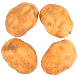 4pcs Fake Potatoes Foam Artificial Potatoes Model Ornaments Simulation - Picture 1 of 12