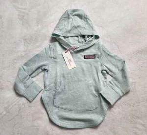 New girl's XS Vineyard Vines Dreamcloth hoodie Shep shirt sweater pullover - Picture 1 of 6
