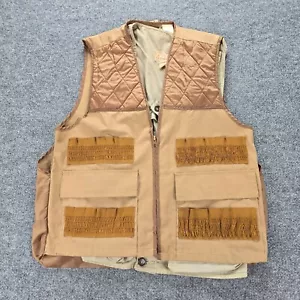 Allen Sportswear Hunting Vest Mens Medium Beige Vintage Game Winner Outdoors - Picture 1 of 9
