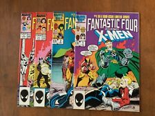 Fantastic Four vs. X-Men #1-4 (Lot of 4) Complete Run, Bronze Age Comics