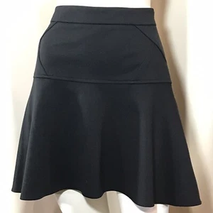 Gonna Laundry by Shelli Segal Donna TAGLIA 2 Flare Mini Slim Tennis Skater Nero - Foto 1 di 5