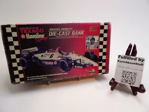 1995 Michael Andretti #6 1/24 Druckgussmünze Bank Indy F1 Texaco Havoline Racing - Bild 1 von 4