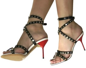 Dolce & Gabbana Sexy SANDALETTE HIGH HEELS Pumps D&G 35 EU 35,5 - Picture 1 of 6