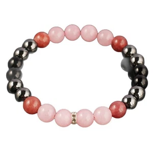 Healing Stone Crystal Bracelet Stress Relief Adjustable Symbol of Confidence - Picture 1 of 7