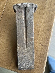 antiker gusseiserner Holzspaltkeil - Bild 1 von 1