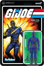 Super7 - G.I. Joe ReAction Figures Wave 3 - Snake Eyes  Cartoon V2   New Toy