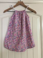 H&M Toddler Girls Floral Spring Purple Summer Dress Size 5T