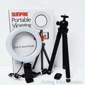 Sunpak VGP-LED-72-6RLK Portable Vlogging Kit (good) - Picture 1 of 3