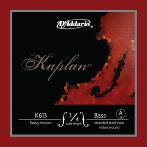 D'Addario K613 3/4H - Corde seule (La) contrebasse Kaplan, manche 3/4, Heavy - Imagen 1 de 1