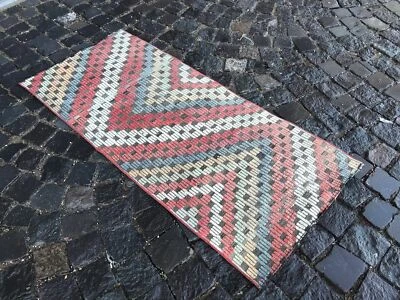 Turkish Antique rug Bohemian Area rug Oushak rug Vintage Rug Handmade Wool rug - Image 1 of 4