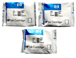 Original HP Tinte 11 C4836/7/8A für OfficeJet 9110 9120 9130 Pro K 850 Blister - Bild 1 von 1