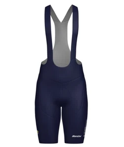 Official 2025 Tour de France Arrivee ARC DE TRIOMPHE Mens Bib Shorts by Santini - Picture 1 of 5