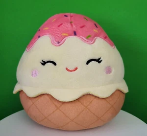 Squishmallows Shannon The Vanilla Ice Cream 5" Plush Soft Cuddle Toy - Picture 1 of 3