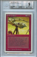 MTG Unlimited Orcish Artillery BGS 9.0 (9) Mint Card Magic the Gathering 2328