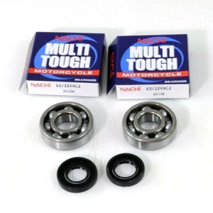 Conjunto de sello de aceite de cojinete principal del cigüeñal Nachi para Yamaha YZ125 05-21 - Imagen 1 de 2